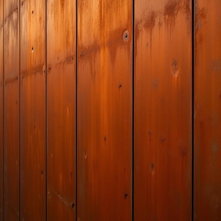 Cortenstahl Verkleidung modern